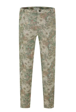 Ensemble oversize chemise pantalon à motif fleuri