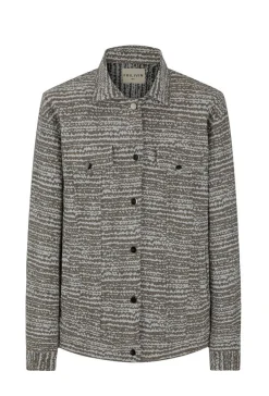 Ensemble oversized à motifs abstraits
