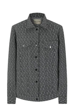 Ensemble oversized à motifs abstraits