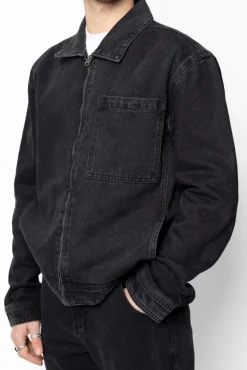 Ensemble pantalon en jean noir
