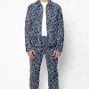 Ensemble pantalon jean à fermeture eclair