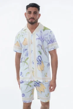 Ensemble pastel floral élégant