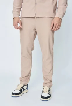 Ensemble plissé chemise et pantalon