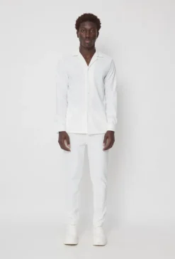 Ensemble plissé chemise et pantalon