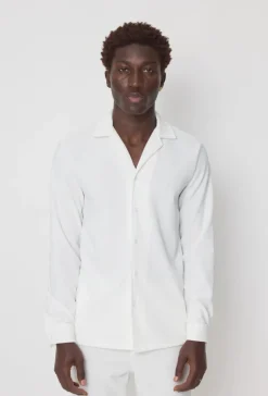 Ensemble plissé chemise et pantalon