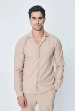 Ensemble plissé chemise et pantalon