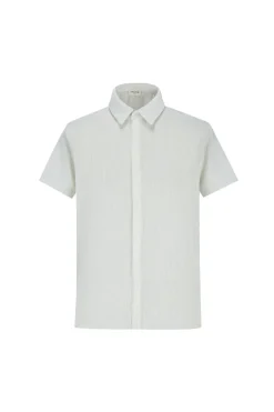Ensemble plissé chemise pantalon
