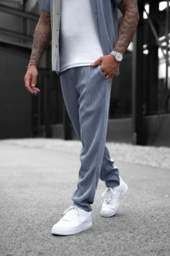 Ensemble plissé chemise pantalon