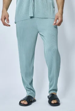 Ensemble plissé chemise pantalon