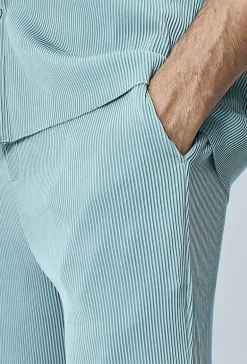 Ensemble plissé chemise pantalon