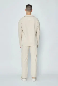 Ensemble plissé t shirt et pantalon