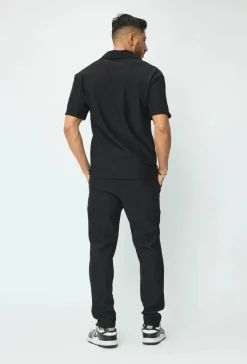 Ensemble plissé t-shirt et pantalon
