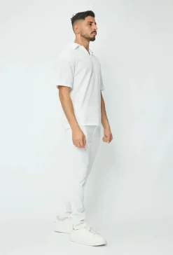 Ensemble plissé t-shirt et pantalon