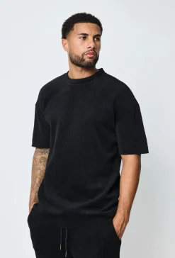 Ensemble plissé t-shirt et pantalon