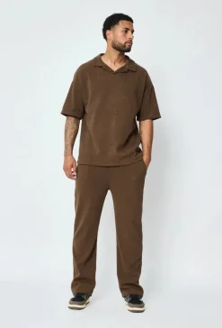 Ensemble plissé t-shirt et pantalon