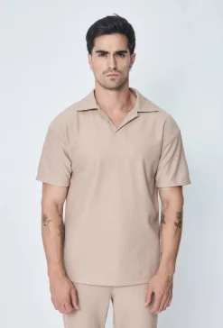Ensemble plissé t-shirt et pantalon