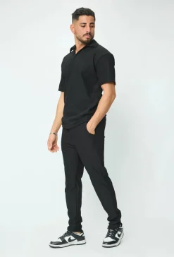 Ensemble plissé t-shirt et pantalon