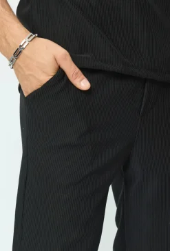 Ensemble plissé t-shirt et pantalon
