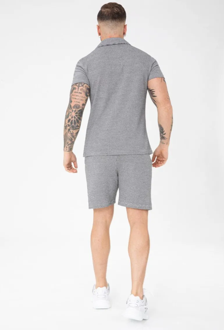 Ensemble polo short maille piquée