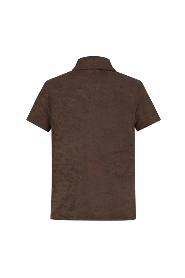 Ensemble polo short texturé