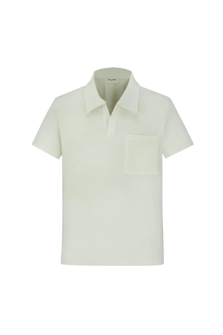 Ensemble polo short texturé