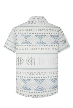 Ensemble short à motif géométrique