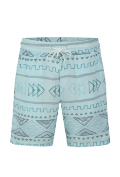 Ensemble short à motif géométrique