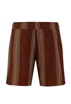 Ensemble short et chemise a rayures