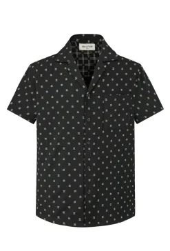 Ensemble short et chemise broder