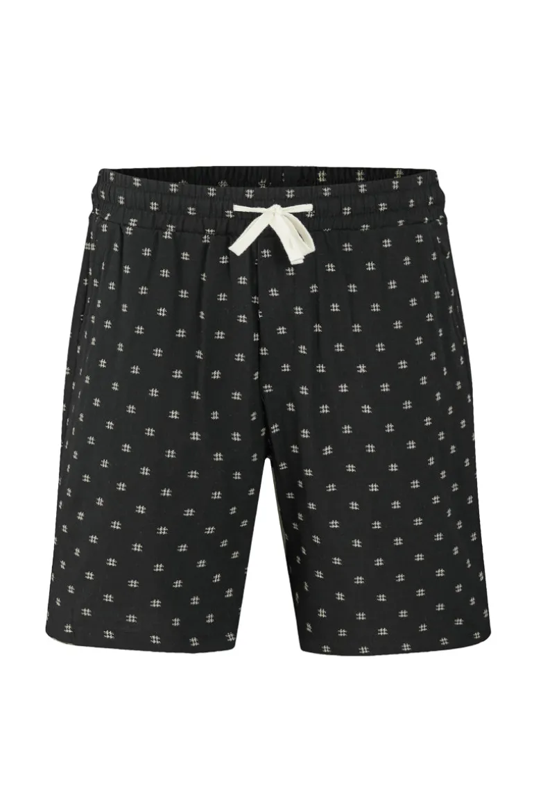Ensemble short et chemise broder
