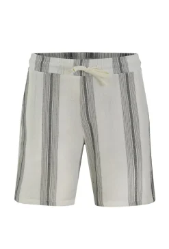 Ensemble short et chemise a rayures