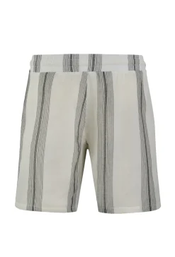 Ensemble short et chemise a rayures
