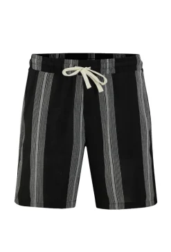 Ensemble short et chemise a rayures