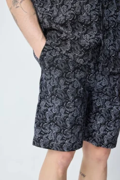 Ensemble short et chemise a motifs bandana