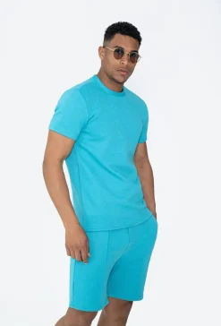 Ensemble short tshirt gaufré