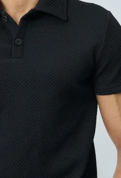 Ensemble short tshirt gaufré