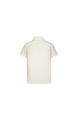Ensemble short tshirt gaufré