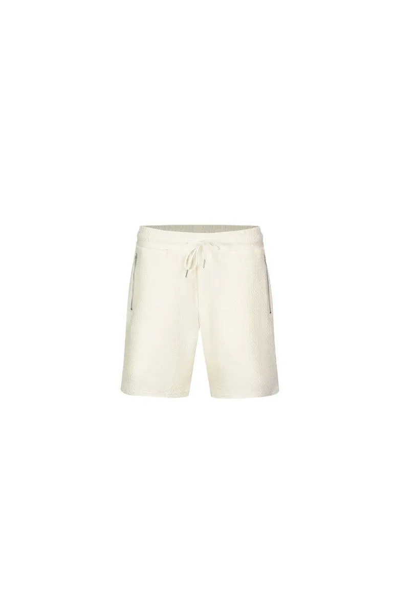 Ensemble short tshirt gaufré