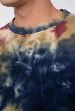 Ensemble sweat & jogging motif tie and dye imprimé