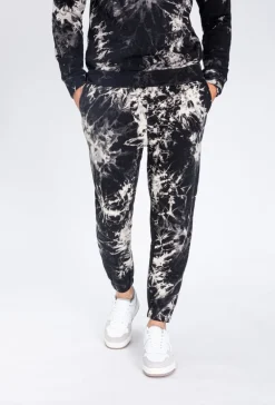 Ensemble sweat & jogging motif tie and dye imprimé