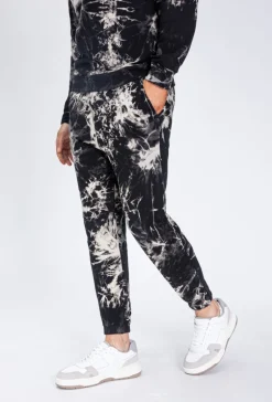 Ensemble sweat & jogging motif tie and dye imprimé