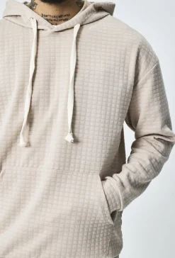 Ensemble tendance sweat jogging à carreaux matelassés