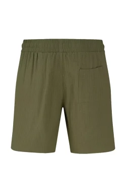 Ensemble texturé chemise short uni
