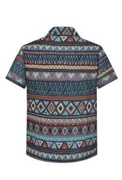 Ensemble tribal géométrique foncé