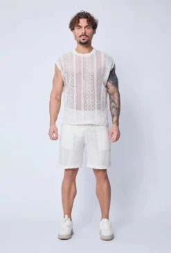 Ensemble t-shirt débardeur short