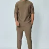 Ensemble t-shirt et pantalon uni