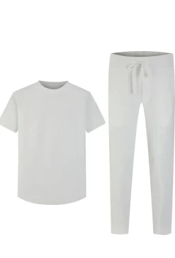Ensemble t-shirt et pantalon uni