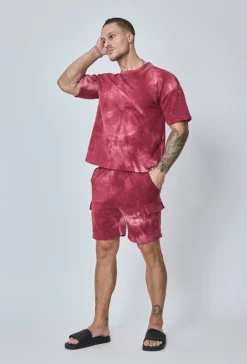 Ensemble tshirt et short tie and dye