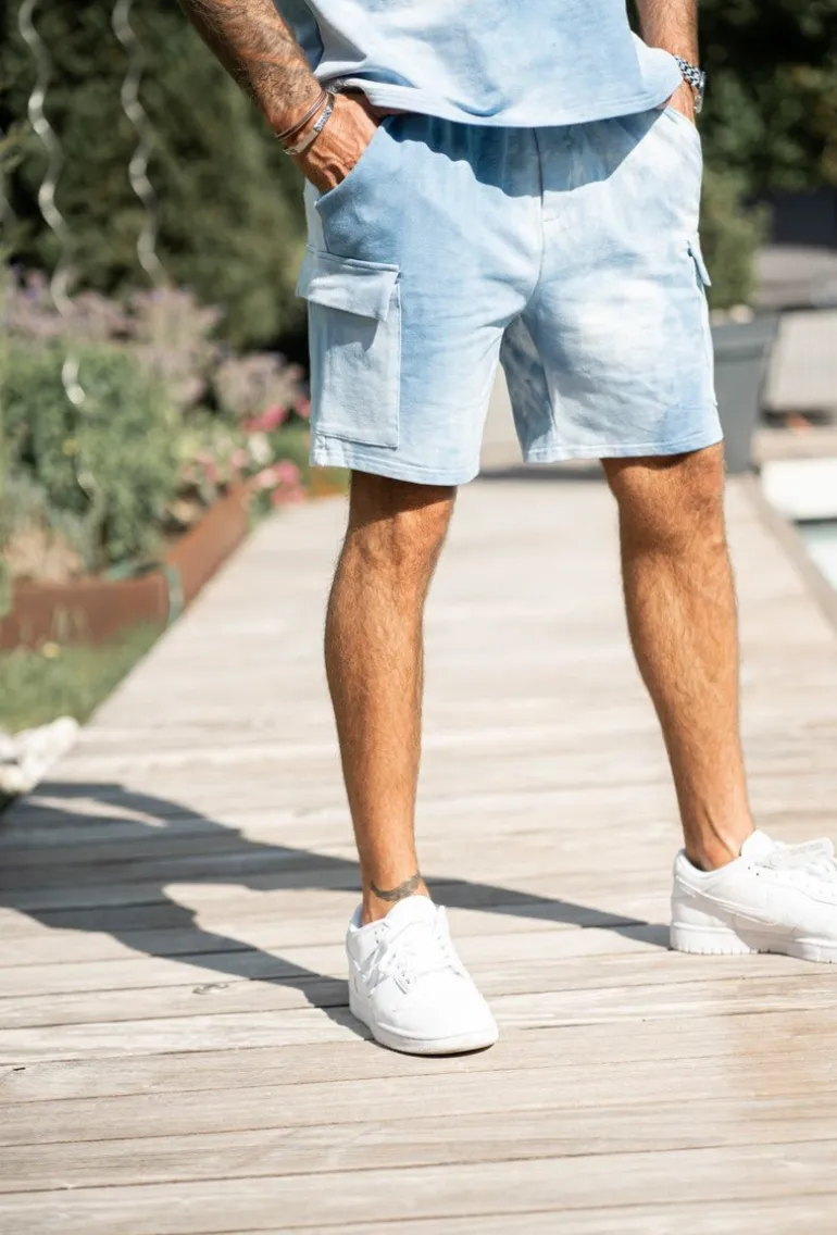 Ensemble tshirt et short tie and dye