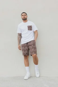 Ensemble t-shirt short bandana